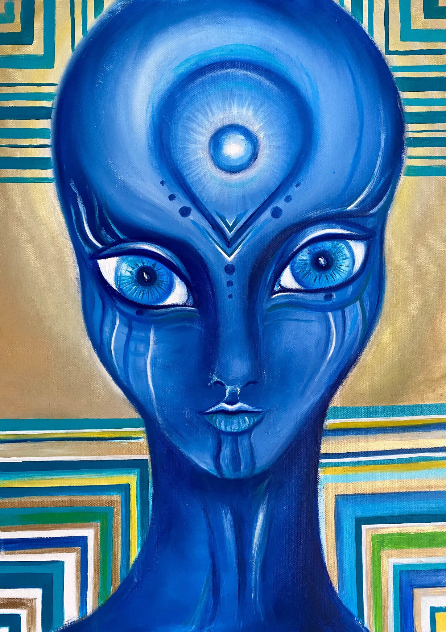 Obraz My Little Alien Inside Me
